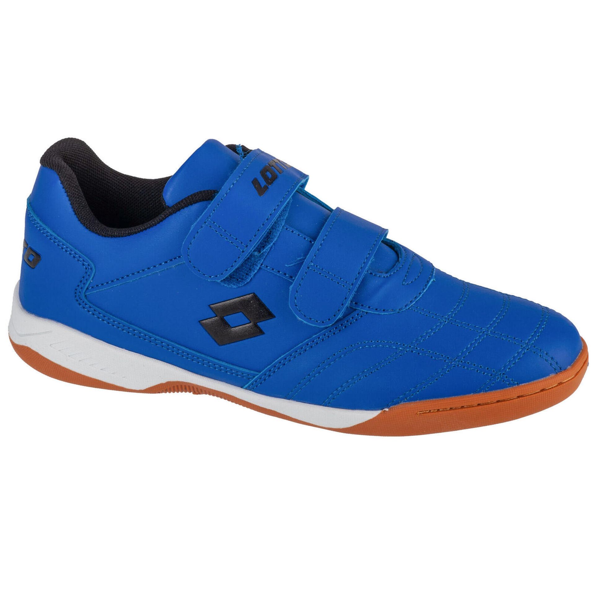 Lotto Pacer T 2600110T-5011, dla chłopca, buty halowe - halówki, Niebieski