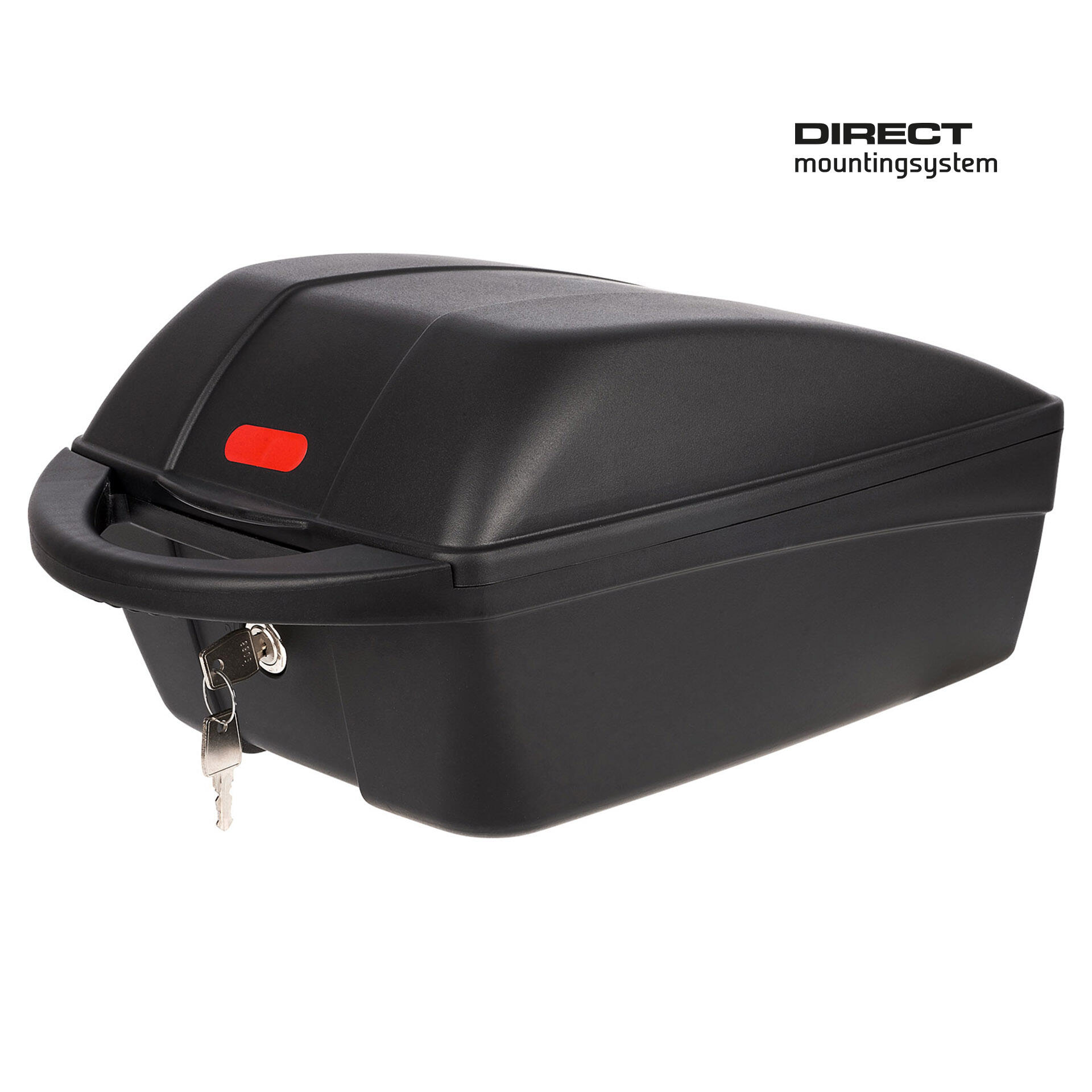 Polisport POLISPORT bagażnik Box pojemność: 12 L, czarna, stałe Wymiary montażowe: b24,5 X L36 X wys. 18 cm CVB674