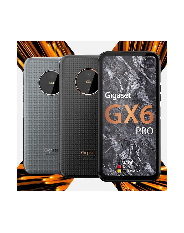 Gigaset GX6 Pro 8/128GB Czarny