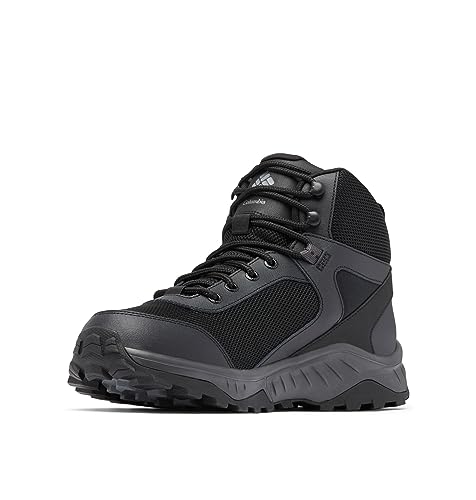 Columbia Trailstorm Ascend Mid Waterproof męskie buty trekkingowe, czarny/ciemnoszary, 47 EU