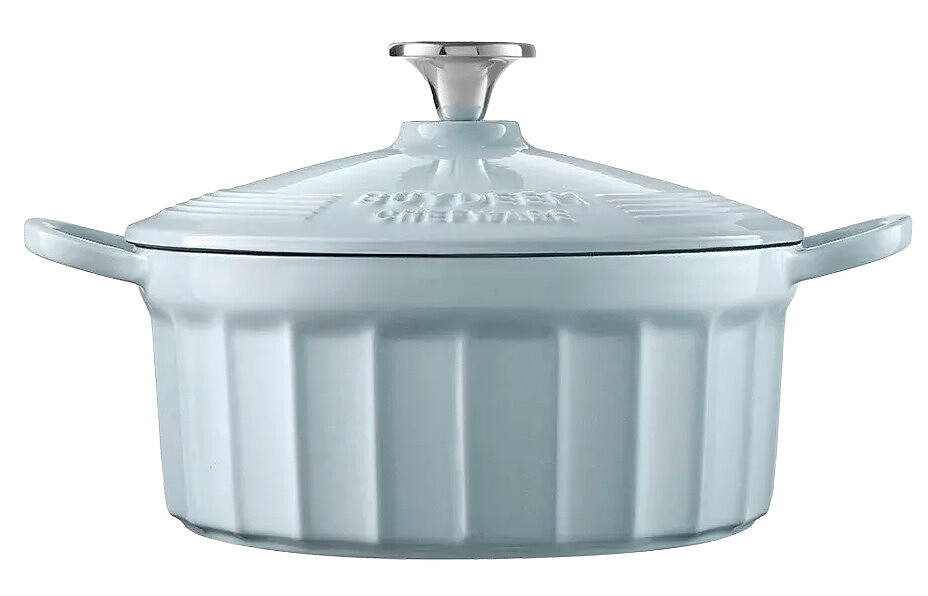 Garnek żeliwny Buydeem CP521 2,9 l Błękitny