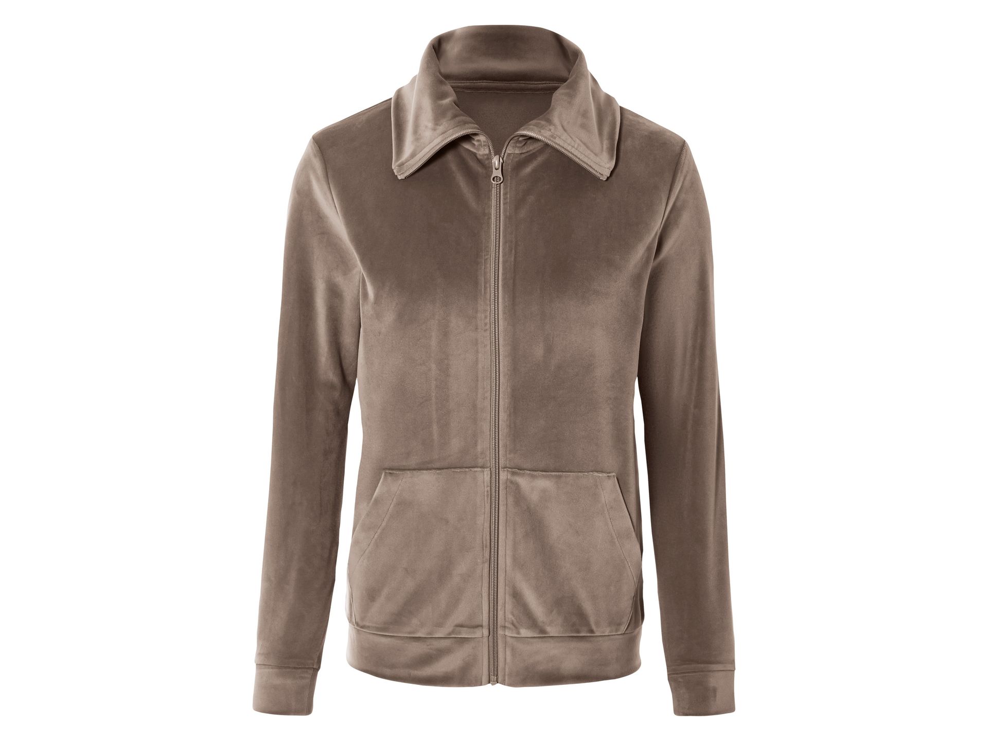 esmara® Bluza welurowa damska (XS (32/34), Brązowy)