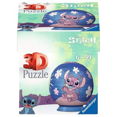 Puzzle 3D RAVENSBURGER Disney Stitch 2 Kula 11598 (54 elementy)