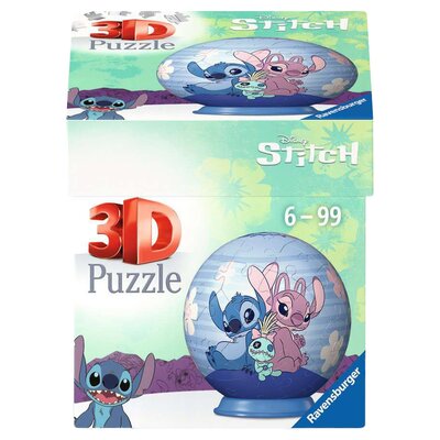Puzzle 3D RAVENSBURGER Disney Stitch 3 Kula 11599 (54 elementy)