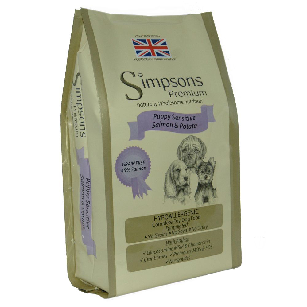 Simpsons Premium Sensitive Puppy Salmon&Potato 2 kg