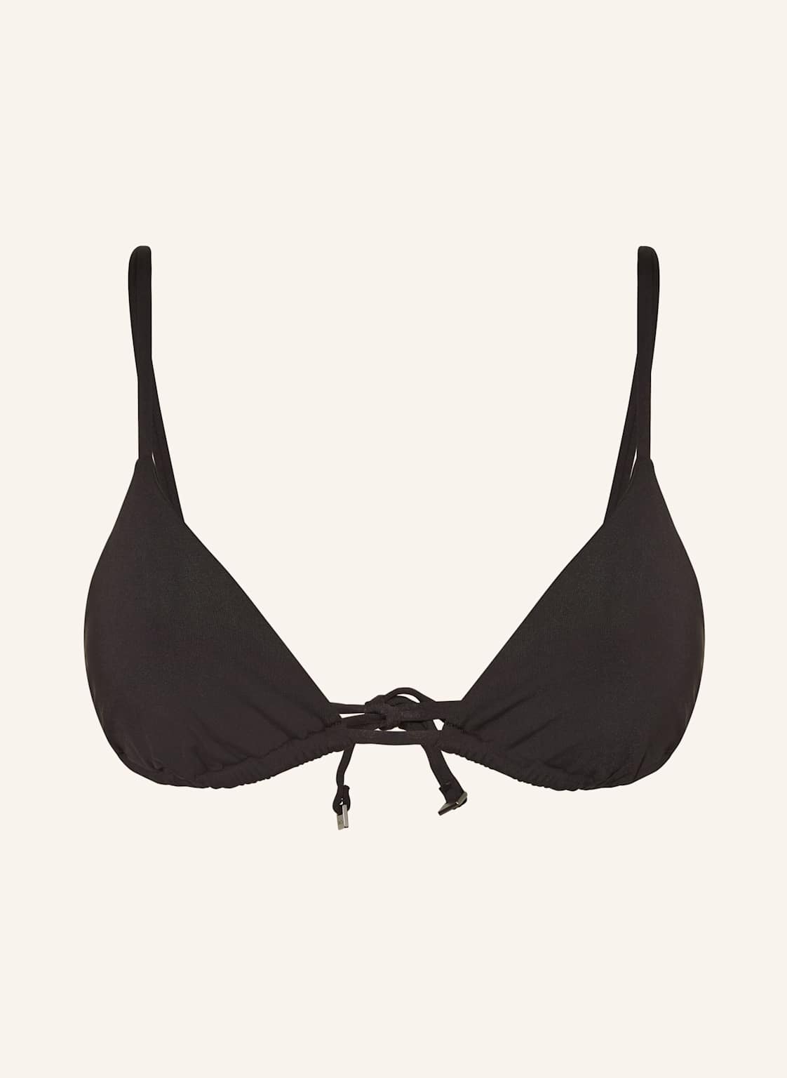 Calvin Klein Góra Od Bikini Trójkątnego schwarz