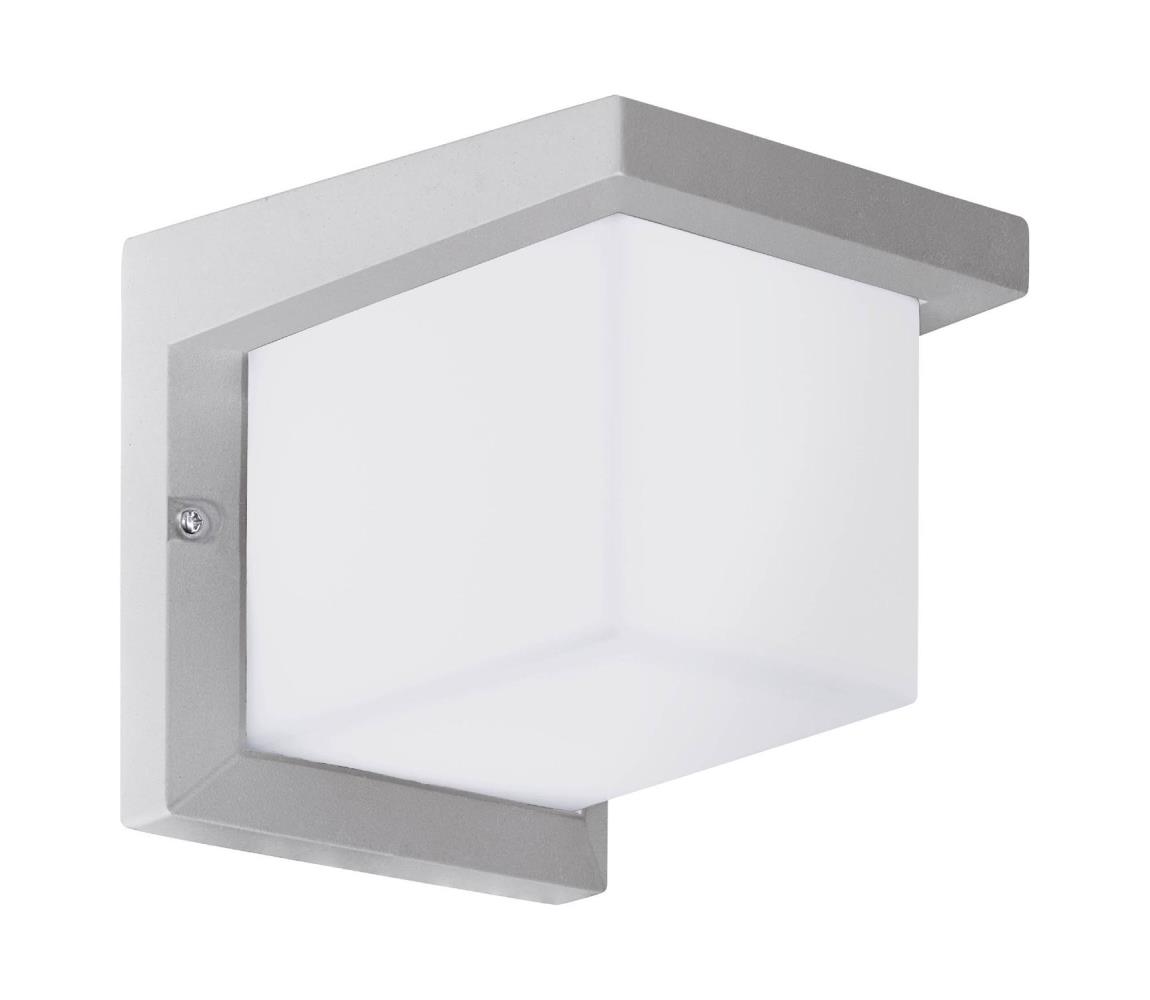 Eglo 65045-LED Kinkiet zewnętrzny DESELLA PRO LED/10W/230V IP54 srebrny
