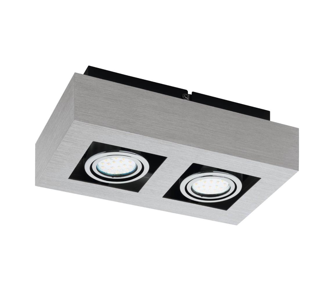 Eglo 64695 - LED Oświetlenie punktowe LOKE PRO 2xGU10/5W/230V 3000K chrom