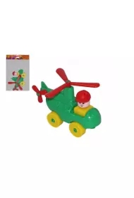 Polesie 55361 Klocki Mały wędrownik - Helikopter w siatce