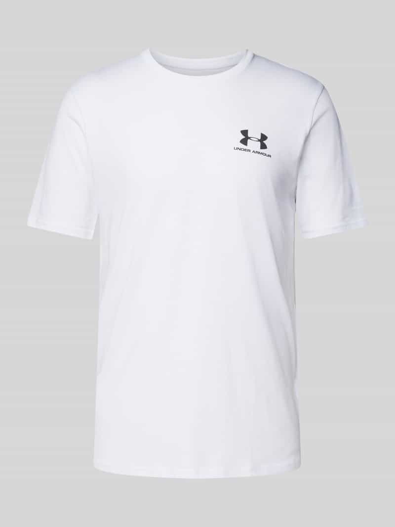 T-shirt z nadrukiem z logo