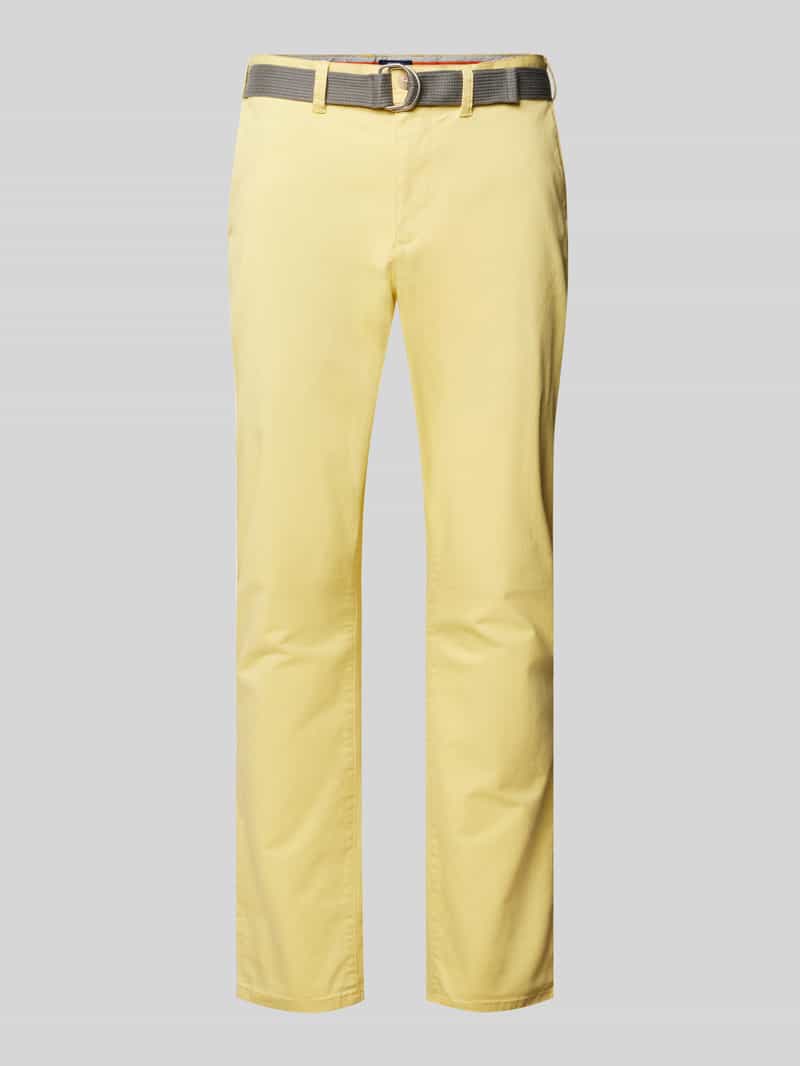 Spodnie materiałowe z dodatkiem streczu