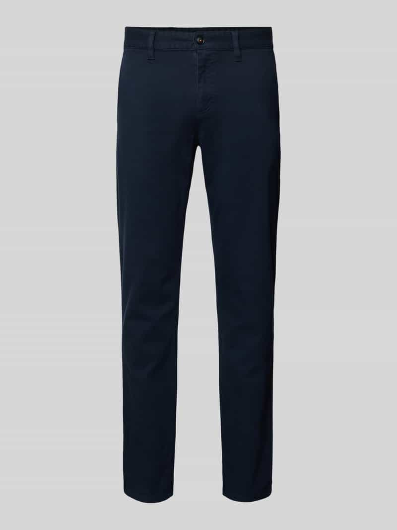 Chinosy z wpuszczanymi kieszeniami w stylu francuskim