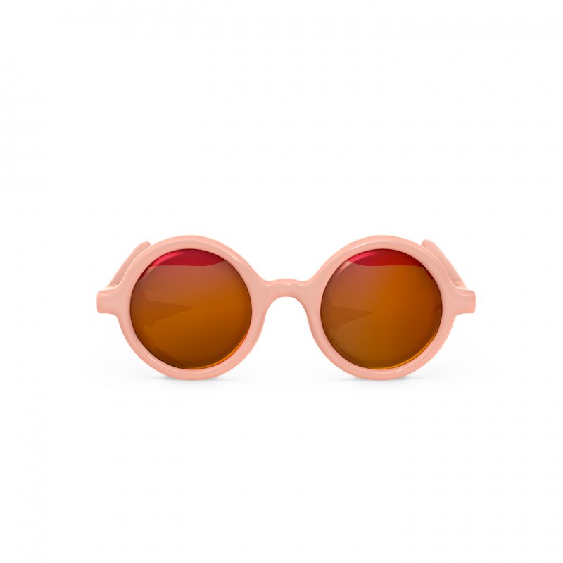 SUAVINEX Okulary przeciwsłoneczne 12-24m okrągłe różowe baby