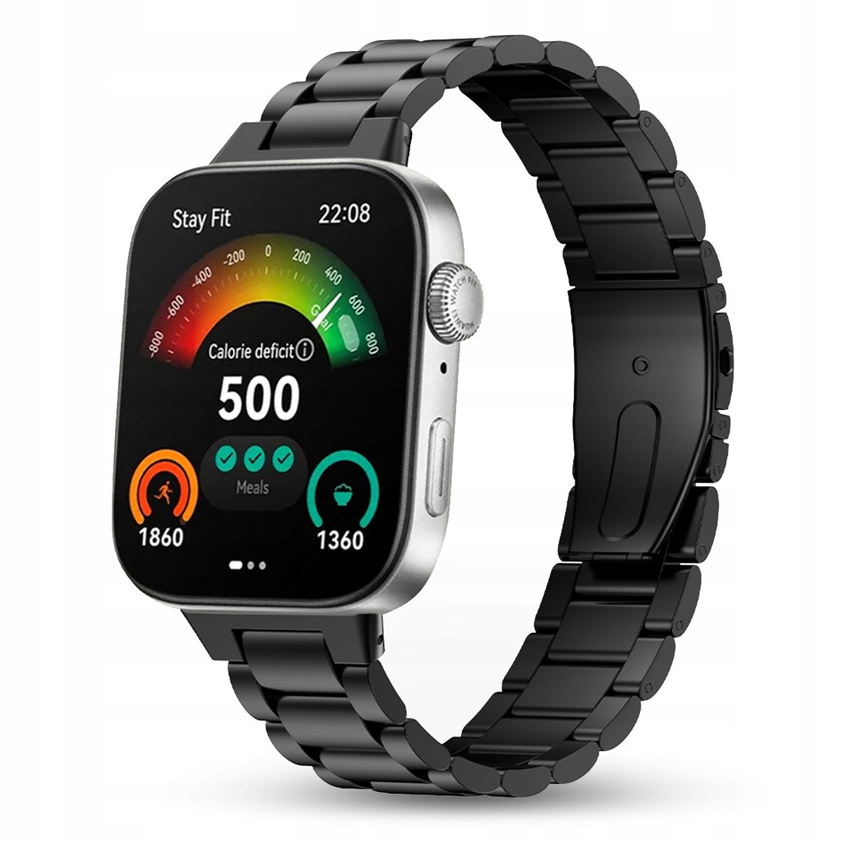 BRANSOLETA HW WATCH FIT 3 006 - CZARNA - PSK342