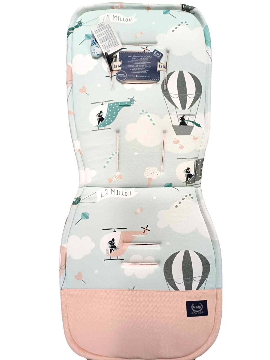 La Millou Wkładka do wózka Jersey MISS CLOUDY