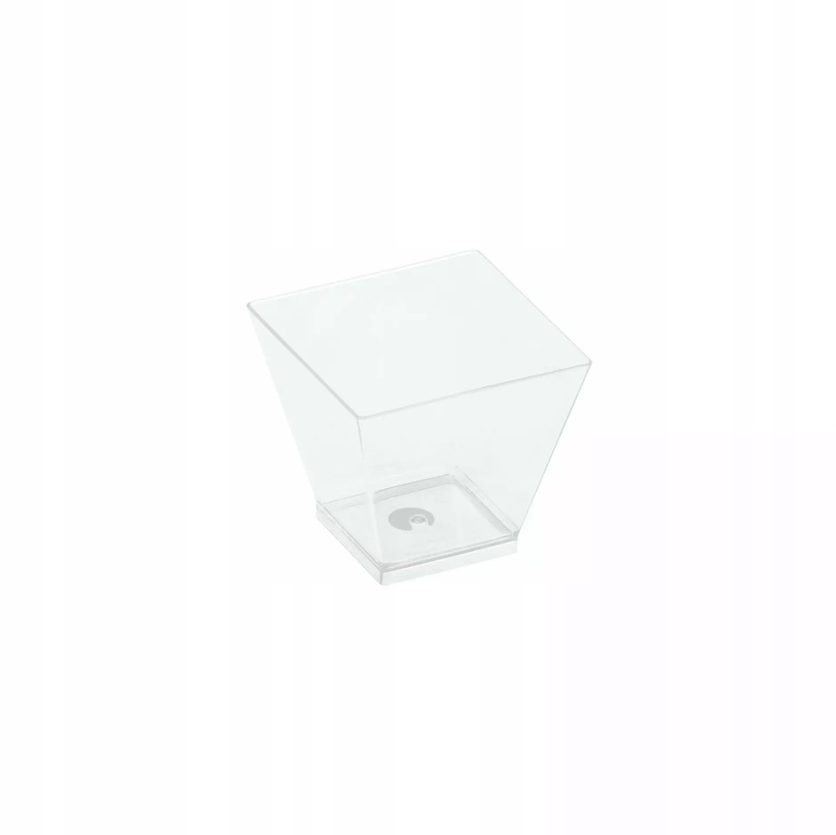 Pojemniki na monoporcje deserki przezroczyste pucharki PLA 60 ml 50 szt.