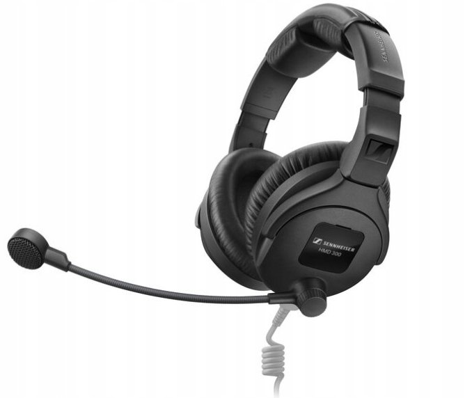 Sennheiser HMD 300 Profesjonalne Słuchawki z Mikrofonem Hiperkardioidalnym