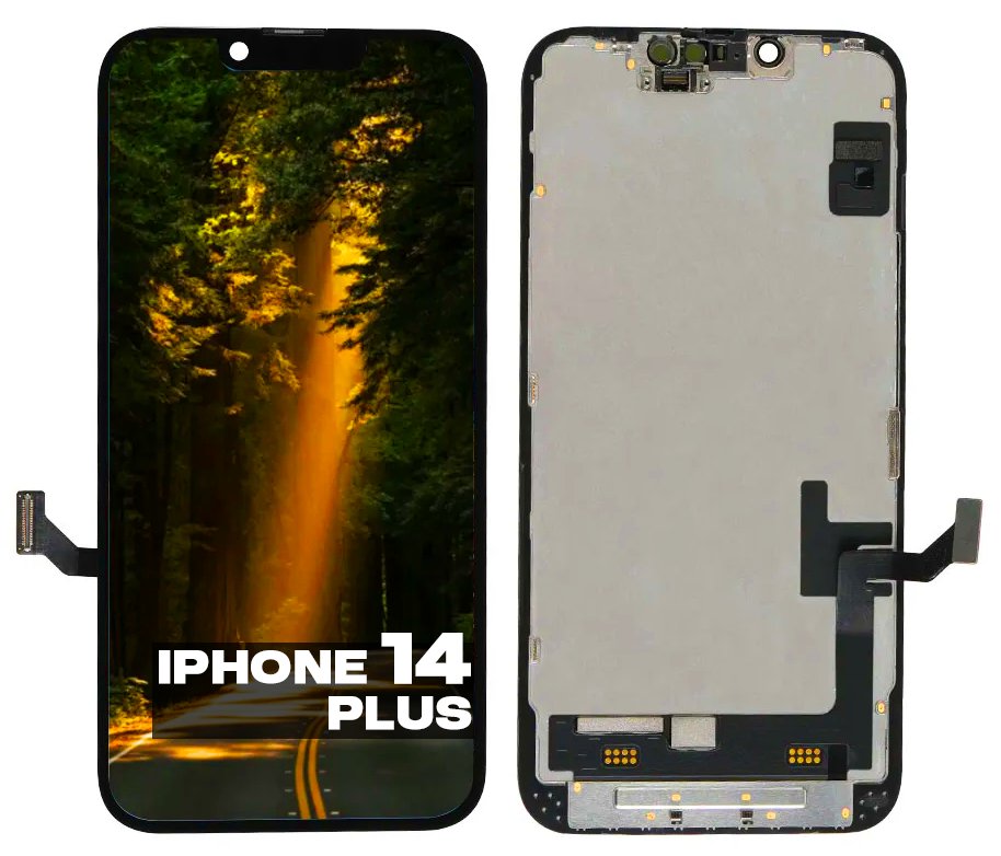 Wyświetlacz LCD Ekran dotykowy Digitizer do iPhone 14 Plus Wymieniona szyba
