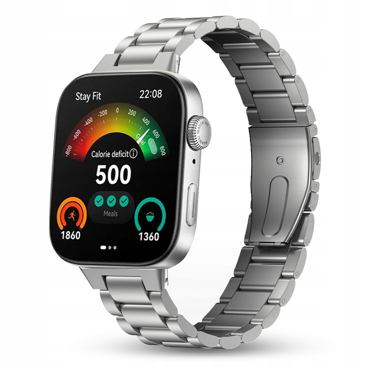 BRANSOLETA HW WATCH FIT 3 006 - SREBRNA - PSK341