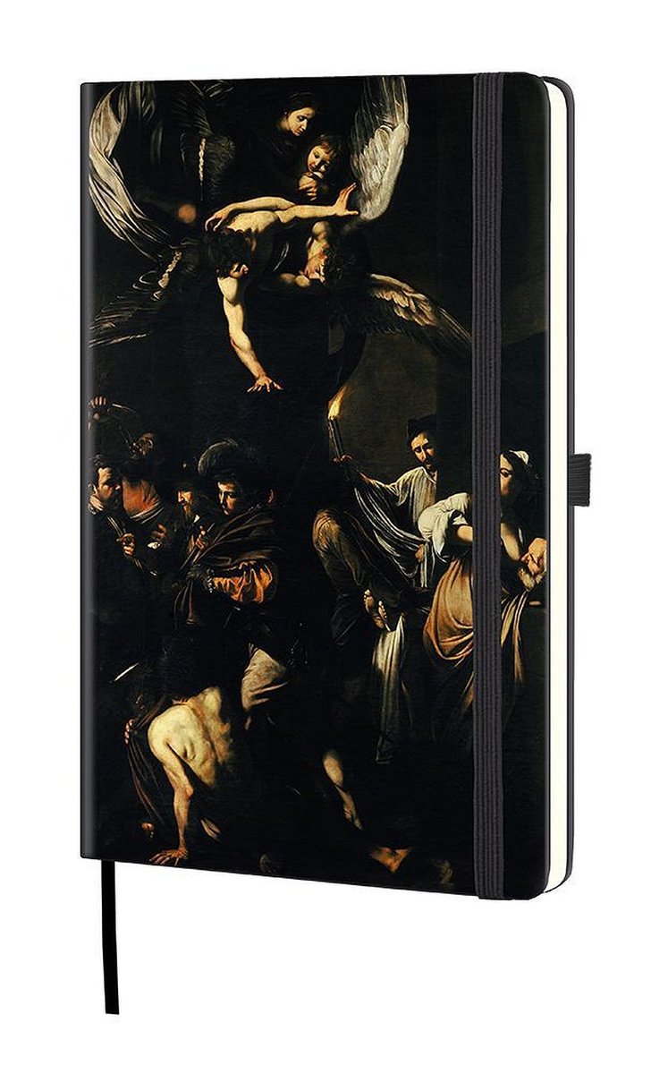 kalendarz A5 tygodniowy z notatnikiem 7 AKTÓW MIŁOSIERDZIA Caravaggio