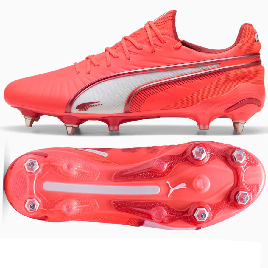 Buty Puma KING Ultimate MxSG 108304-01 czerwony 41