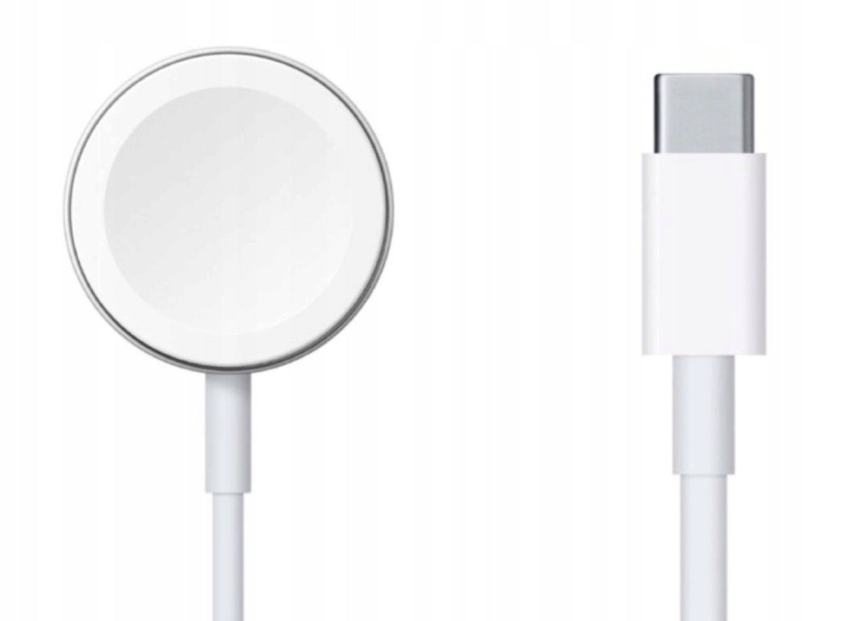QIKtech Kabel ŁADOWARKA BEZPRZEWODOWA DO APPLE WATCH CABLE MAGSAFE BOX TYP-C 1m (biała)
