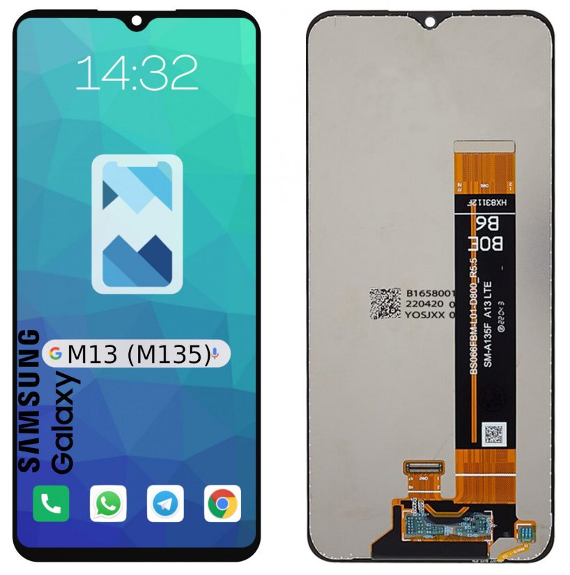 Oryginalny wyświetlacz Ekran Dotyk do Samsung Galaxy M13 4G M135 Regenerowany