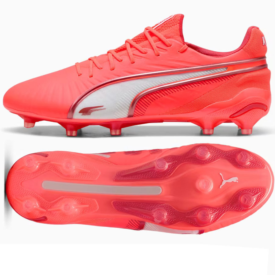 Buty Puma KING Ultimate FG/AG 108303-01 czerwony 42 1/2