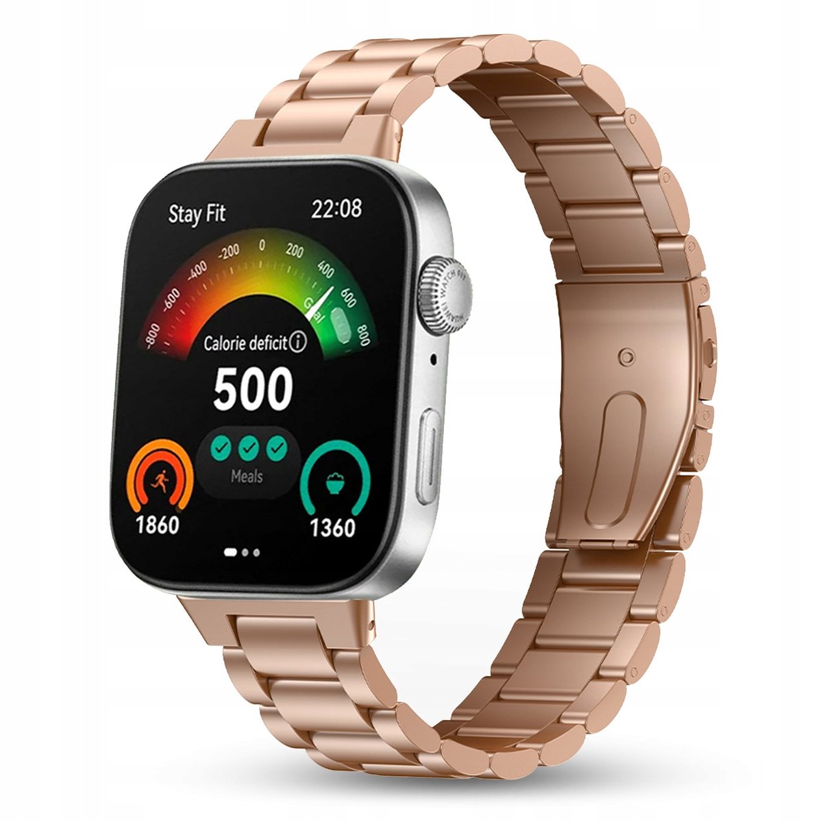 BRANSOLETA HW WATCH FIT 3 006 - ROSE GOLD - PSK343