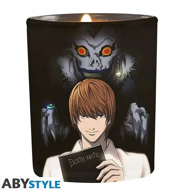 DEATH NOTE - CANDLE - Świeczka PAMIĘTNIK ŚMIERCI Ryuk świeca tealight DEATH NOTE - CANDLE - Świeczka PAMIĘTNIK ŚMIERCI Ryuk świeca tealight