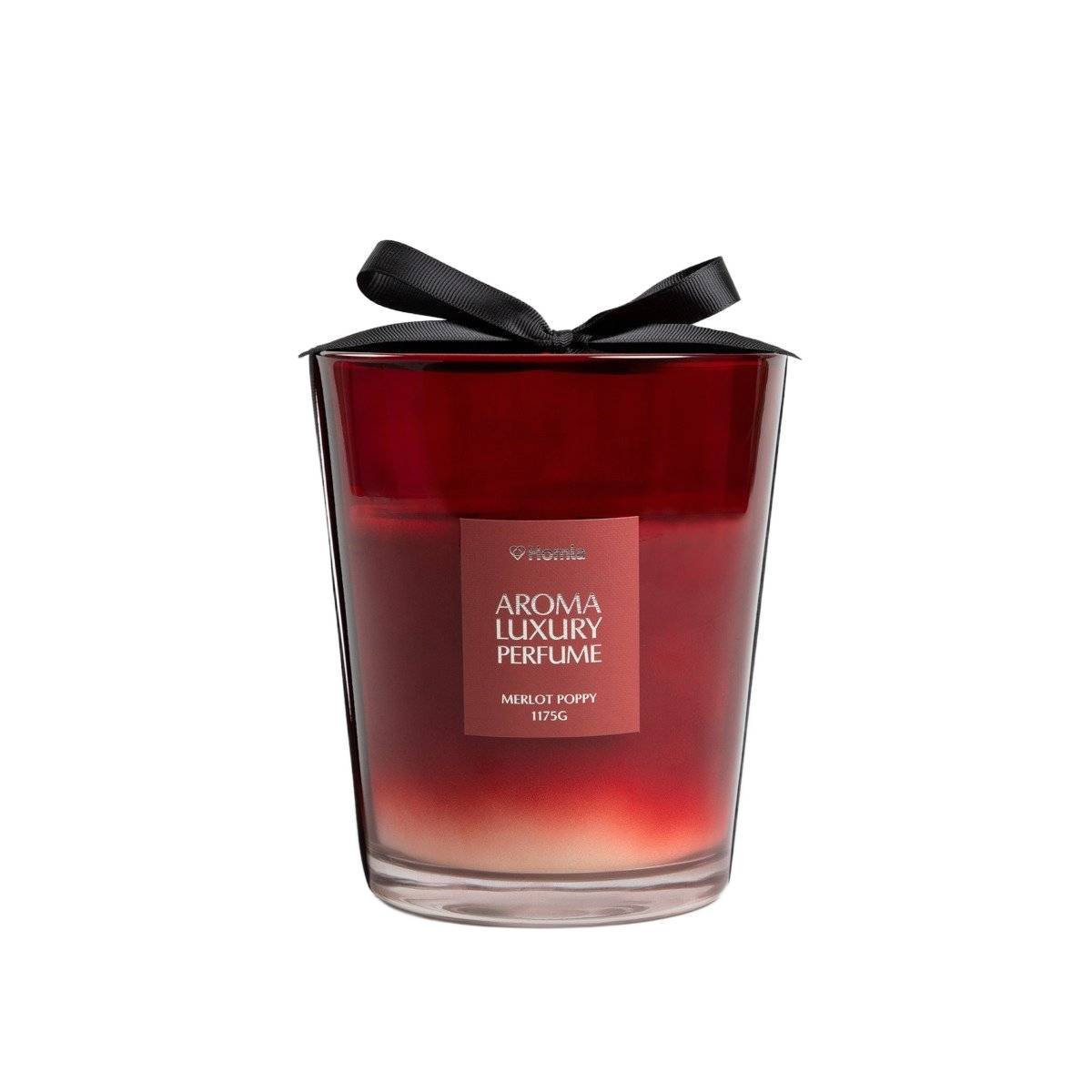 HOMLA EMBER Świeca zapachowa Merlot Poppy 1175g