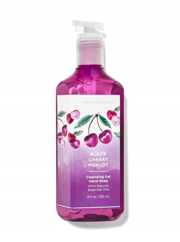 Bath & Body Works Mydło Żelowe do rąk BLACK CHERRY MERLOT