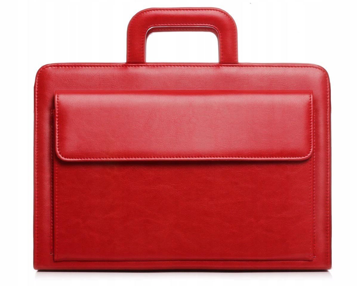 TECZKA KONFERENCYJNA AKTÓWKA BIWUAR A4 SOLOME CZERWONA