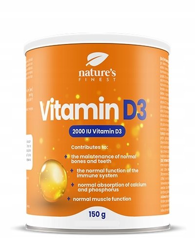 Nature's Finest Witamina D3 2000 Iu 150 G