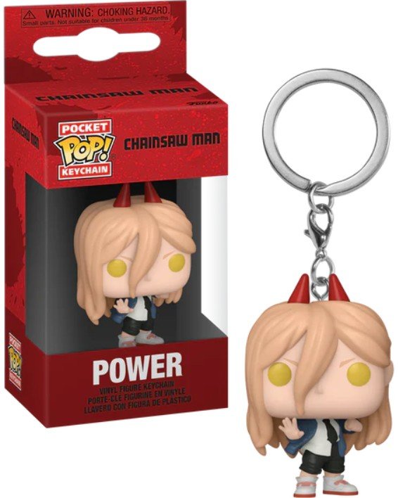 funko pop! chainsaw man brelok figurka power