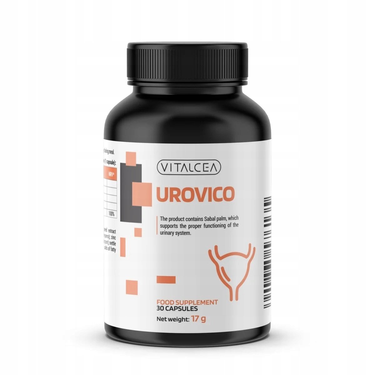 Urovico : Cynk Cucurbita Bocznia Żurawina Pokrzywa| 30caps.