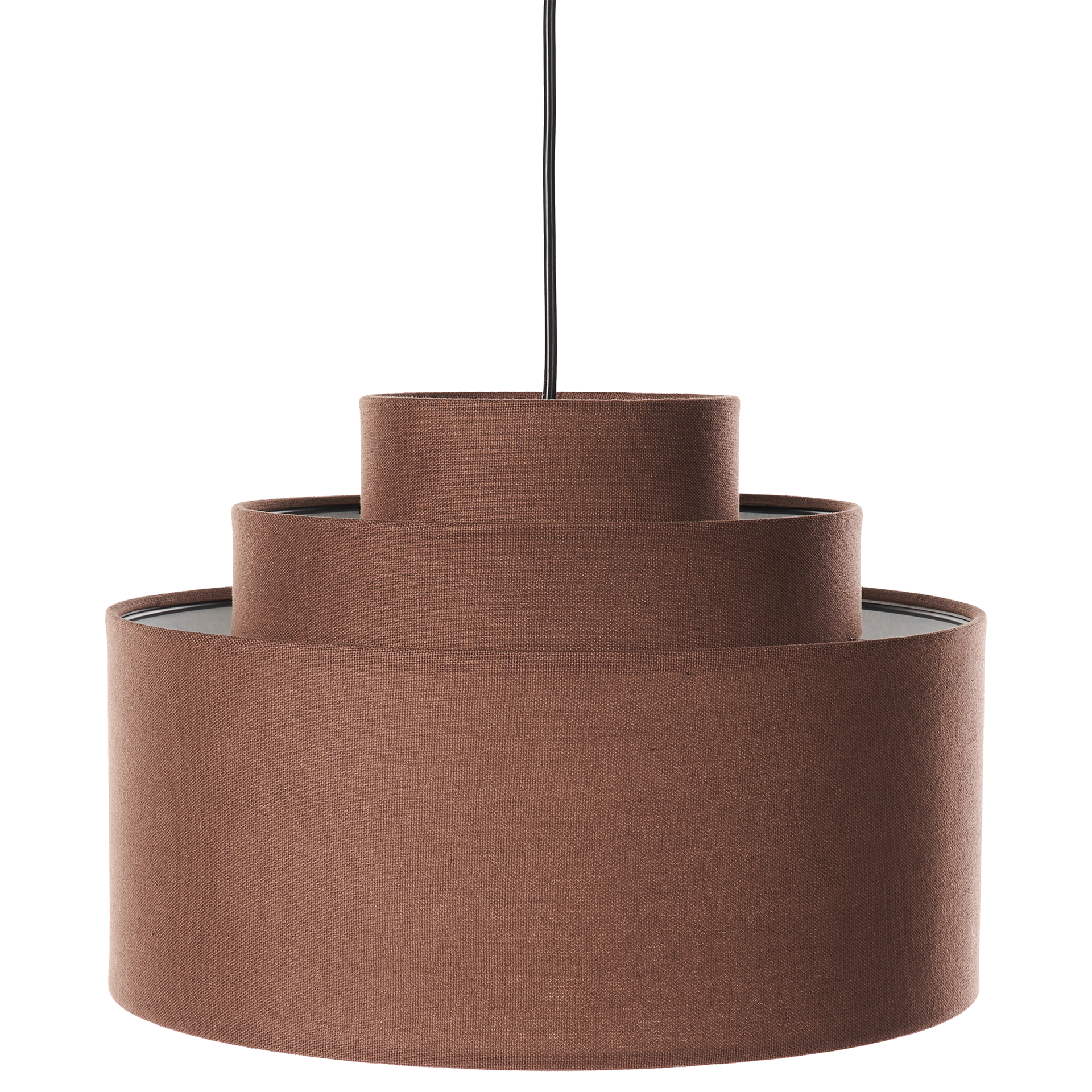 Lampa wisząca MASPARRO Len Brązowy