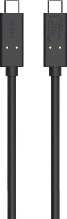 Kabel USB Aukey Kabel USB-C do USB-C Aukey, CB-TCC241, 240W, 0.8m (czarny)