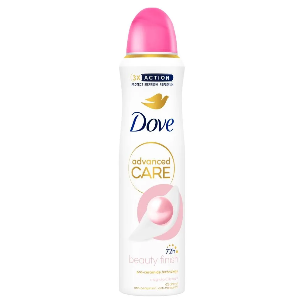 Dove Advanced Care Beauty Finish Antyperspirant w aerozolu 150 ml
