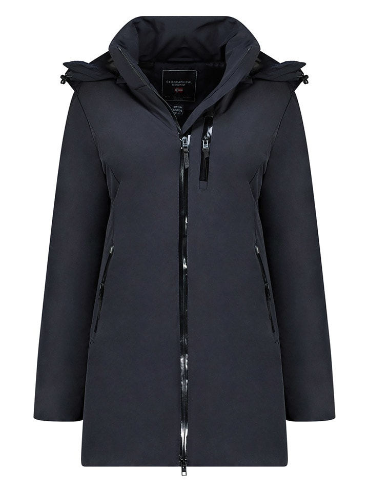 Geographical Norway Parka w kolorze granatowym