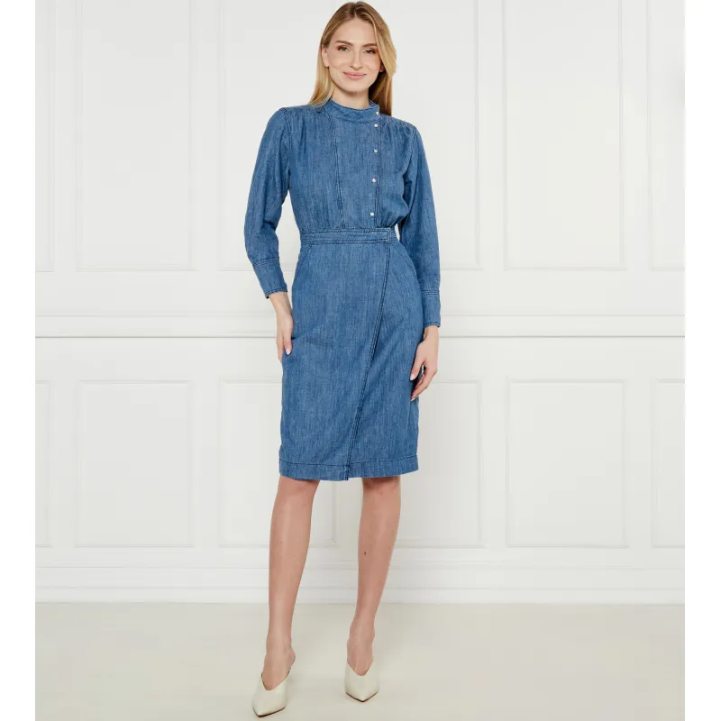 Ba&sh Jeansowa sukienka Robe WAKIE