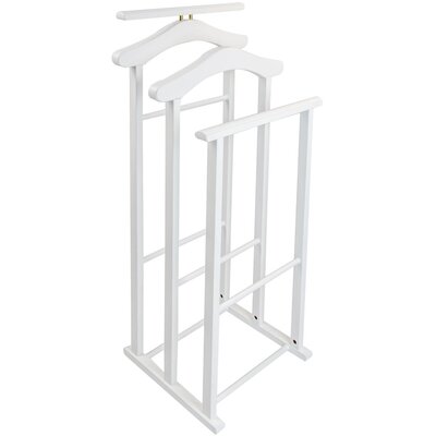 Stojak na ubrania ARREDAMENTI Maxi 102 x 35 cm Biały