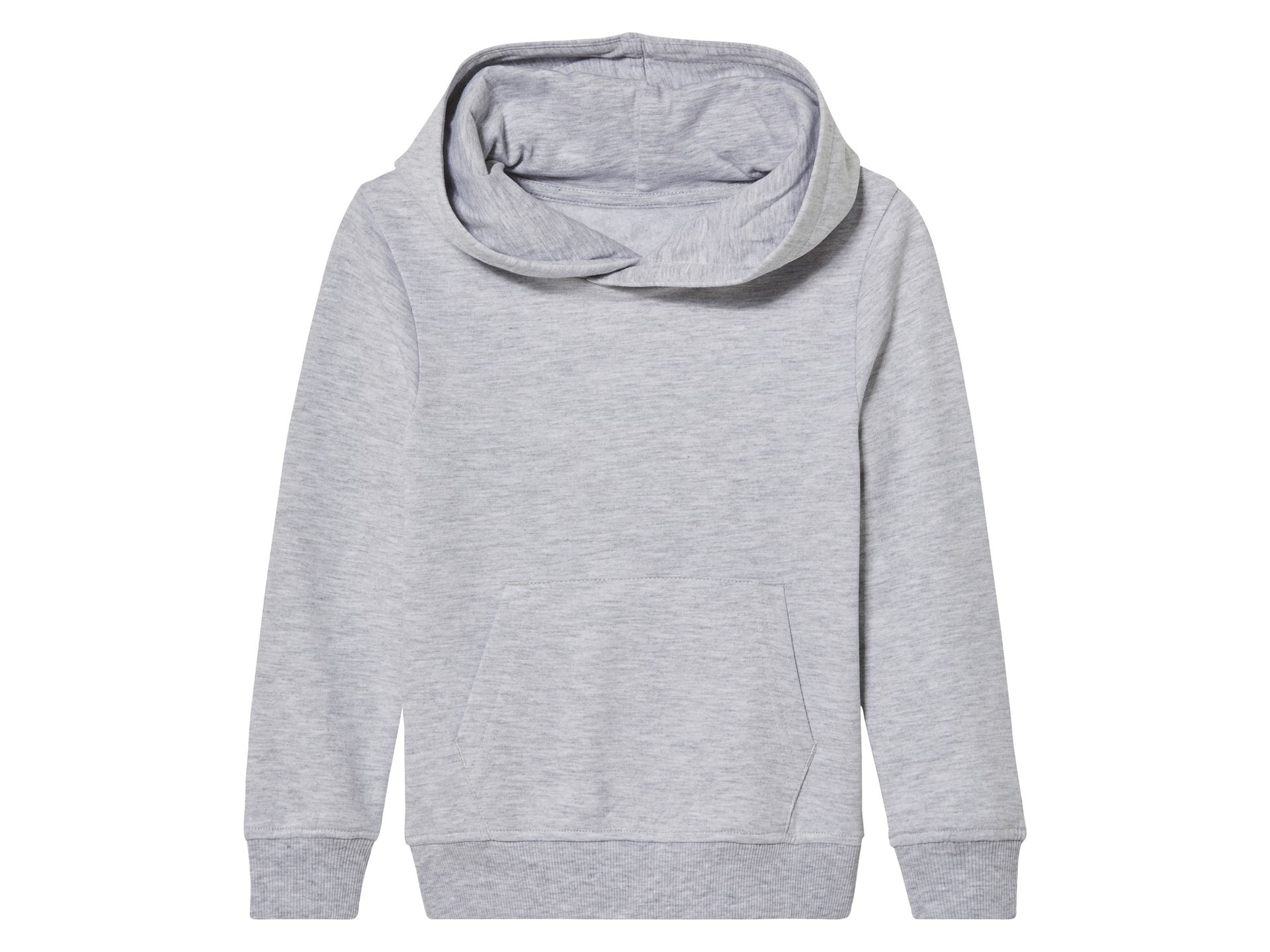 lupilu® Bluza dresowa dziecięca z kapturem (110/116, Szary)