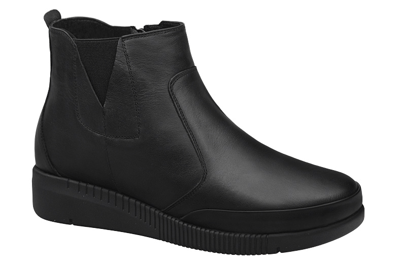 Trzewiki Botki NEPTUN Comfort Shoes NCS-1002-01H Black Czarne ocieplane Buty na Haluksy