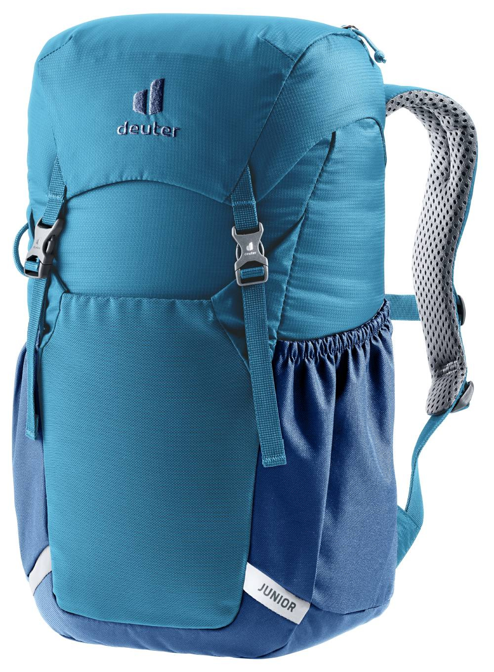 Deuter Junior Plecak dziecięcy unisex dla dzieci, niebieski/szary, 18 L, Minimalistyczny
