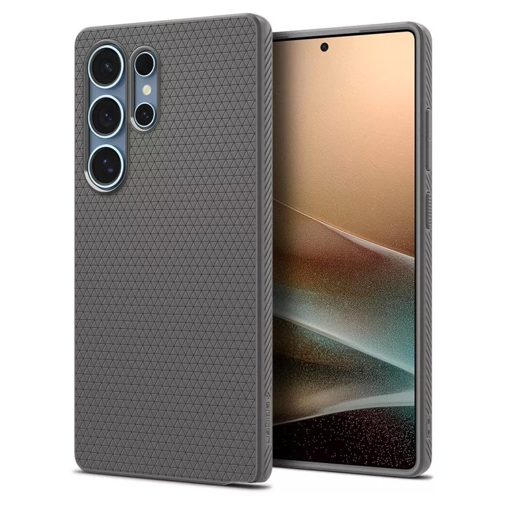 Etui do Samsung Galaxy S25 Ultra Marble Grey Spigen Liquid Air