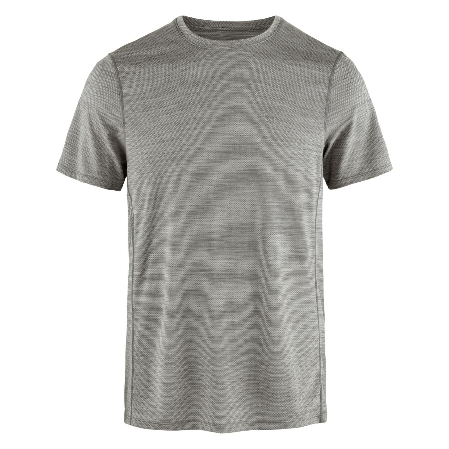 Męska koszulka Fjallraven Abisko Lite Short-Sleeve grey melange - L
