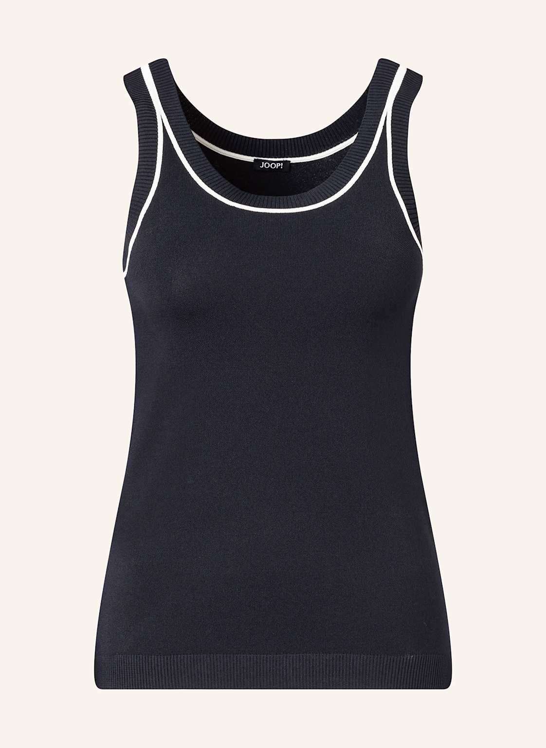 Joop! Top Z Dzianiny blau