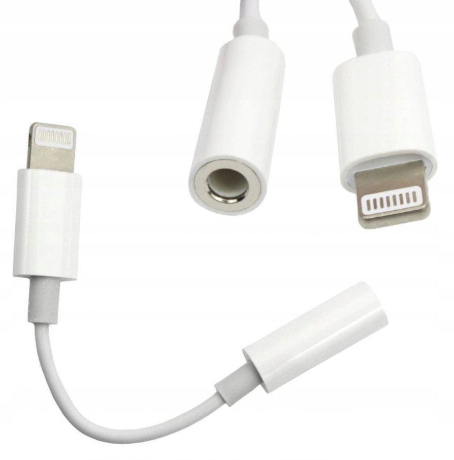 Adapter Przejściówka Słuchawek Na Jack Do Iphone Phone Holder