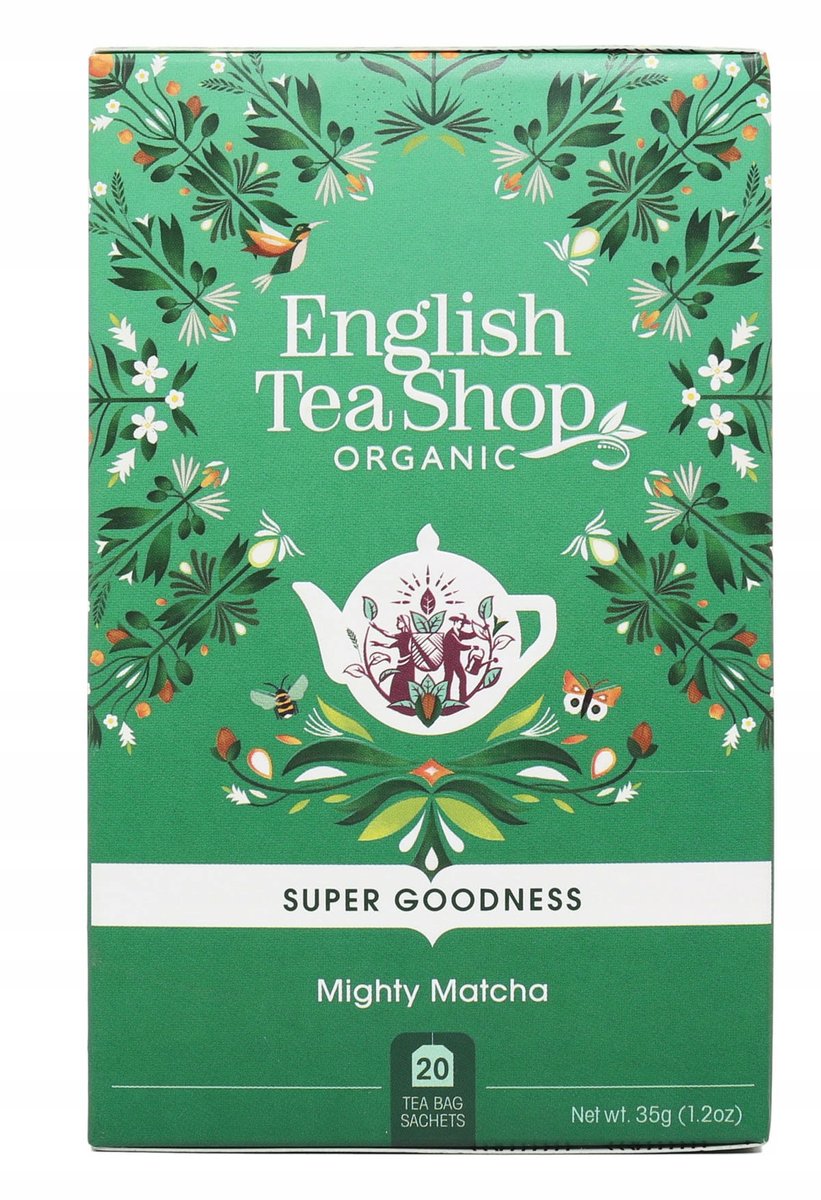 Herbata zielona ekspresowa English Tea Shop 35 g